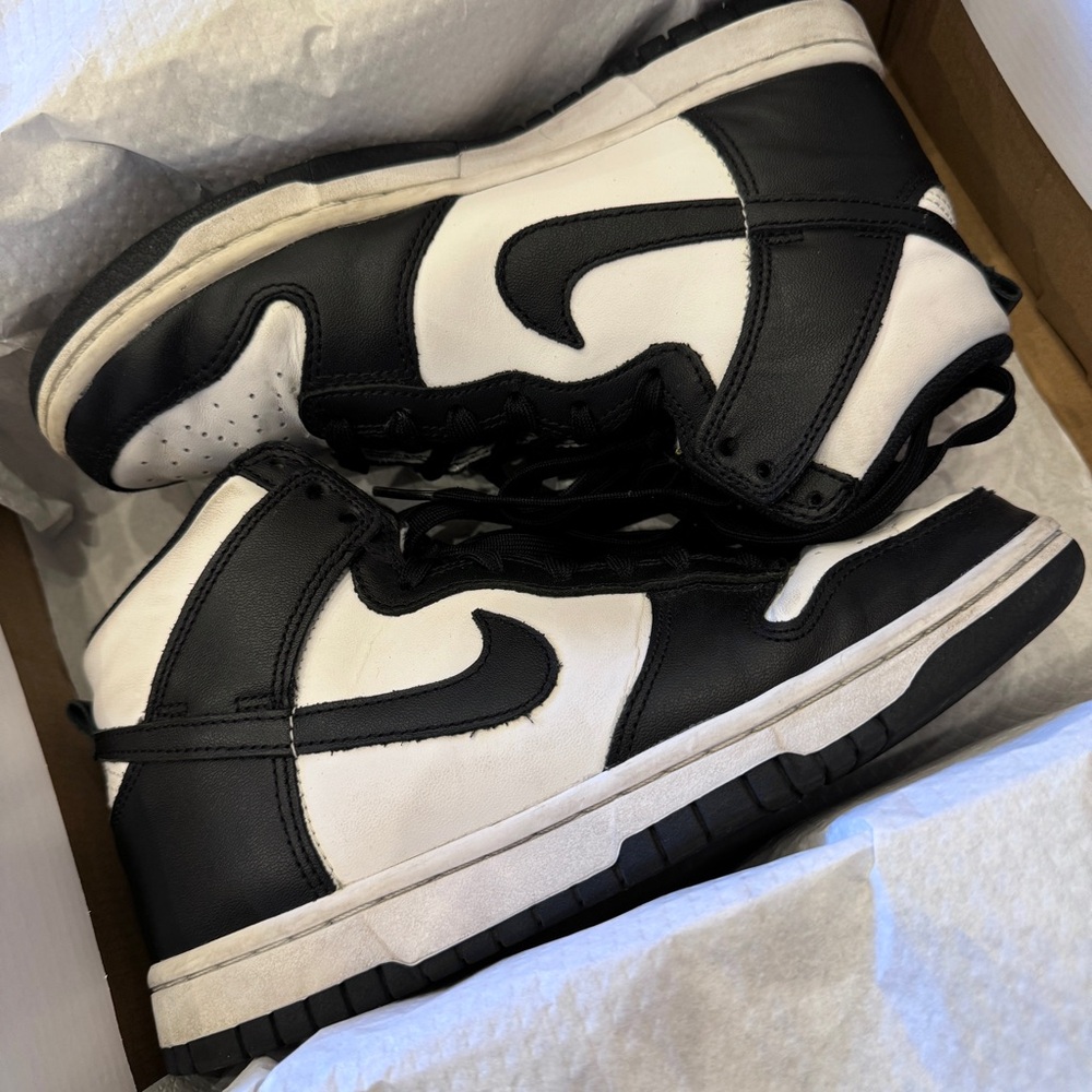 Nike Hightop Panda Dunks